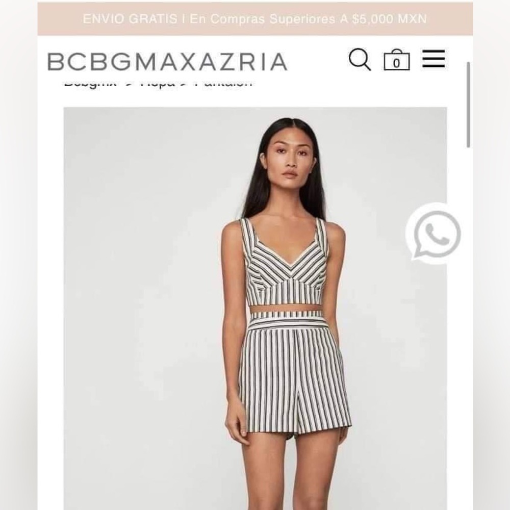 BCBG SHORT XS